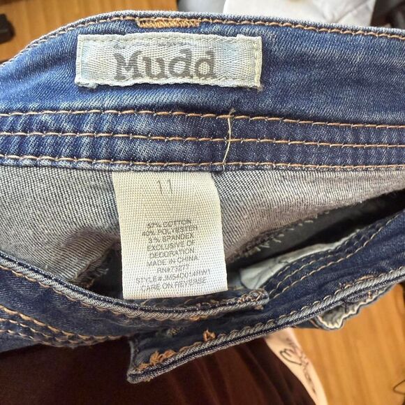 Mudd-clothing Women's Blue and Navy Jeans - Picture 6 of 8